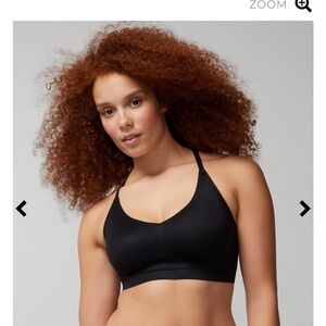 Soma - enbliss lace racerback bra black M NWT